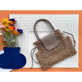 Goyard Net Aligre Tote Greige Bag