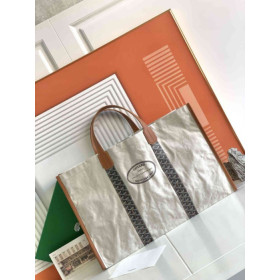Goyardine Reversible Mediterranee Black & Tan Bag