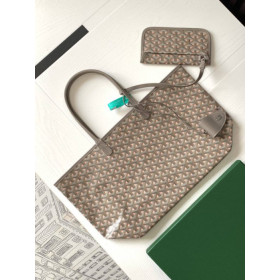 Goyard Saint Louis Goyardine Claire Voie GM Powder Pink Bag