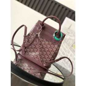 Goyard Alpin Mini Backpack Burgundy
