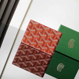 Goyard Insert Victoire Card Wallet Red