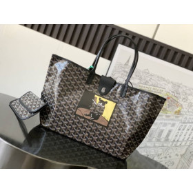 Goyard Saint Louis PM French Bulldog Black Bag