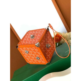 Goyard De Trunk Orange Bag
