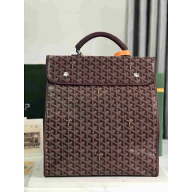 Goyard Saint Leger Backpack Burgundy