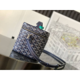 Goyard Muse Vanity Case Navy Blue Bag