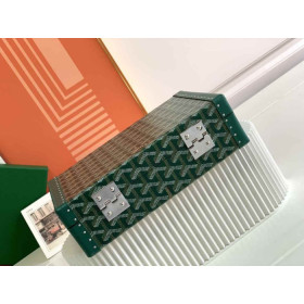 Goyard Vend&Atilde;&acute;me Jewellery Case Green Bag
