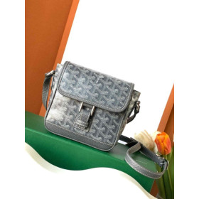 Goyard Grand Bleu PM Grey Bag