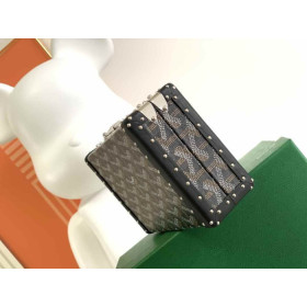 Goyard Minaudiere Trunk Black Bag