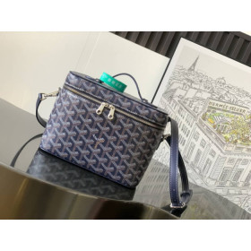 Goyard Muse Vanity Case Navy Blue Bag