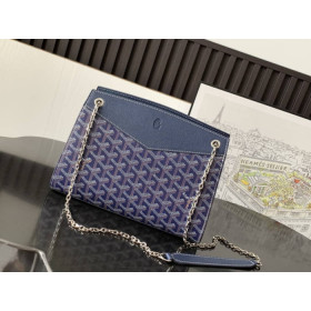 Goyard Rouette Structure PM Navy Blue Bag