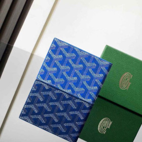 Goyard Insert Victoire Card Wallet Sky Blue