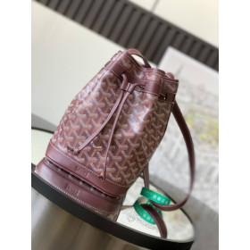 Goyard Petit Flot Bucket Burgundy Bag