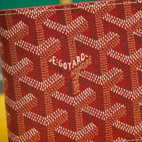 Goyard Victoire Wallet Red