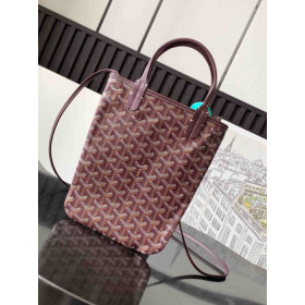 Goyard Poitiers Burgundy Bag