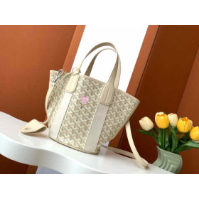 Goyard Belharra PM Limited Edition Sand & Pink Bag