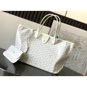 Goyard Saint Louis PM White Bag