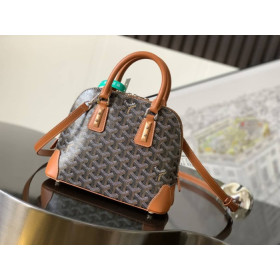 Goyard Vend&Atilde;&acute;me Mini Black & Tan Bag