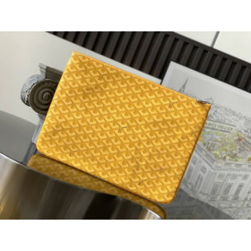 Goyard Senat GM Pouch Yellow Bag