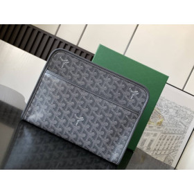 Goyard Jouvence MM Toiletry Grey Bag