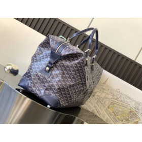 Goyard Duffle 55 Navy Blue Bag