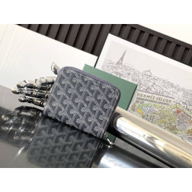 Goyard Matignon Mini Wallet Grey