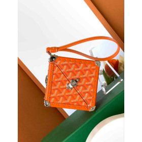 Goyard De Trunk Orange Bag