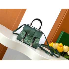 Goyard Saigon Structure Nano Pearlescent Green Bag