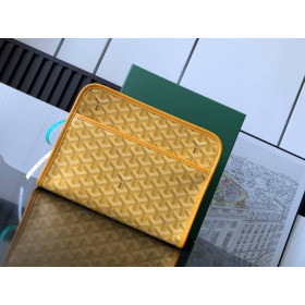 Goyard Jouvence MM Toiletry Yellow Bag