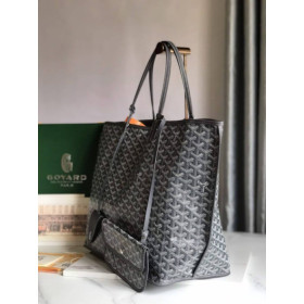 Goyard Reversible Anjou GM Grey Bag