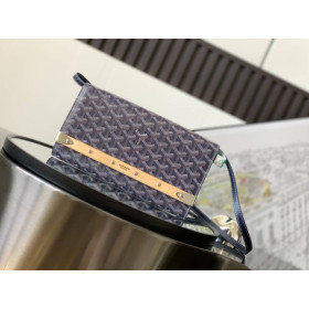 Goyard Monte-Carlo PM Clutch Navy Blue Bag