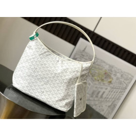 Goyard Boheme Hobo White Bag