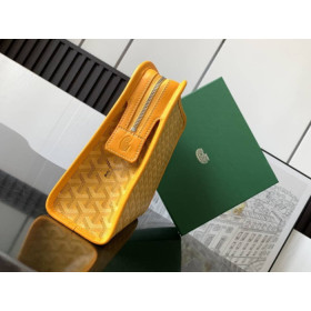 Goyard Jouvence GM Toiletry Yellow Bag