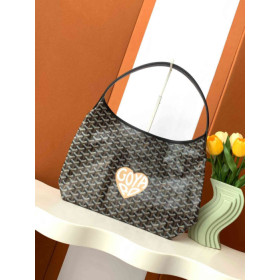 Goyard Boheme Hobo Big Heart Black Bag