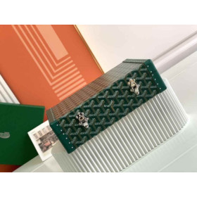 Goyard Vend&Atilde;&acute;me Jewellery Case Green Bag