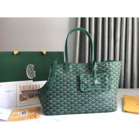 Goyard Chien Gris Green Bag