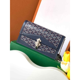 Goyard Duchesse Marie-Caroline Navy Blue Bag