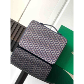 Goyard Compagnon Universel A4 Briefcase Navy Blue