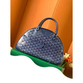 Goyard Saint Jeanne MM Bowler Navy Blue Bag