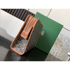 Goyard Jouvence MM Toiletry Black & Tan Bag