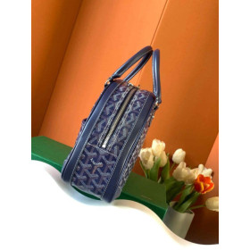Goyard Saint Jeanne MM Bowler Navy Blue Bag