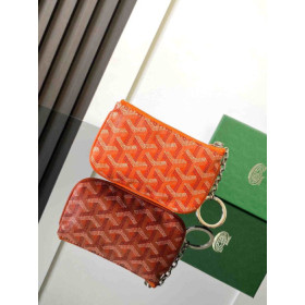 Goyard Senat Nano Key Pouch Orange Bag