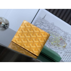 Goyard Card Wallet Yellow