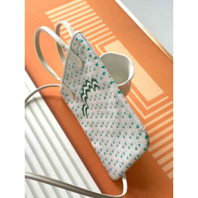 Goyard Poitiers Turquoise & Crown Bag