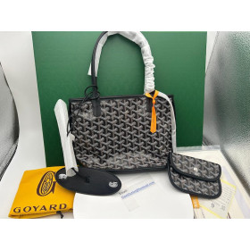 Goyard Goyardine Women's Reversible Mini Anjou Black