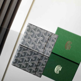 Goyard Insert Victoire Card Wallet Grey