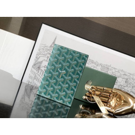 Goyard Grenelle Passport Cover Green Bag