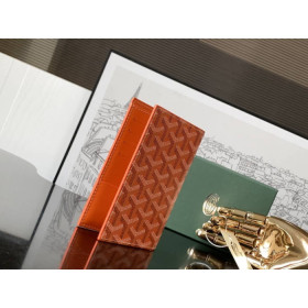 Goyard Grenelle Passport Cover Orange Bag