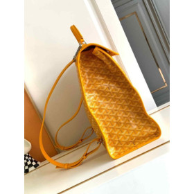 Goyard Saint Leger Backpack X Hulot Edmon Yellow