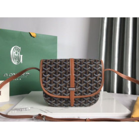 Goyard Belvedere PM Black & Tan Bag
