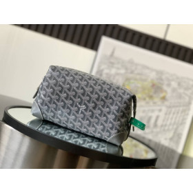 Goyard Bowling 25 Toiletry Grey Bag